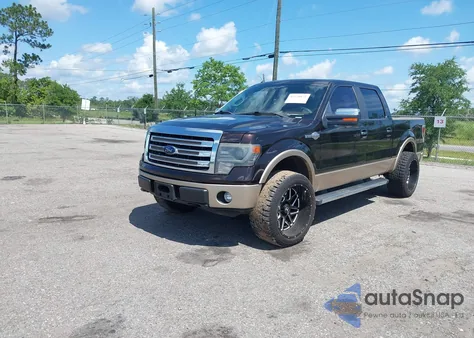 2013 Ford F-150 King Ranch from USA, damaged, VIN 1FTFW1CF9DKF03180